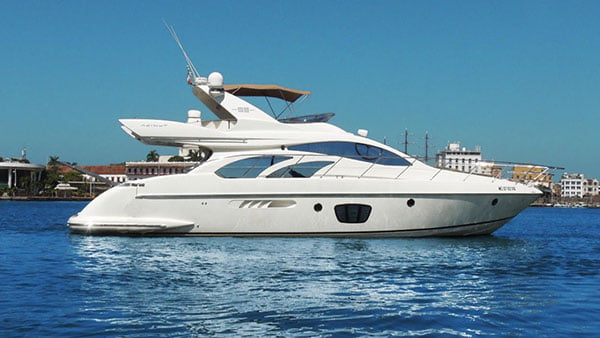 Azimut 55 Yacht Rental Colombia