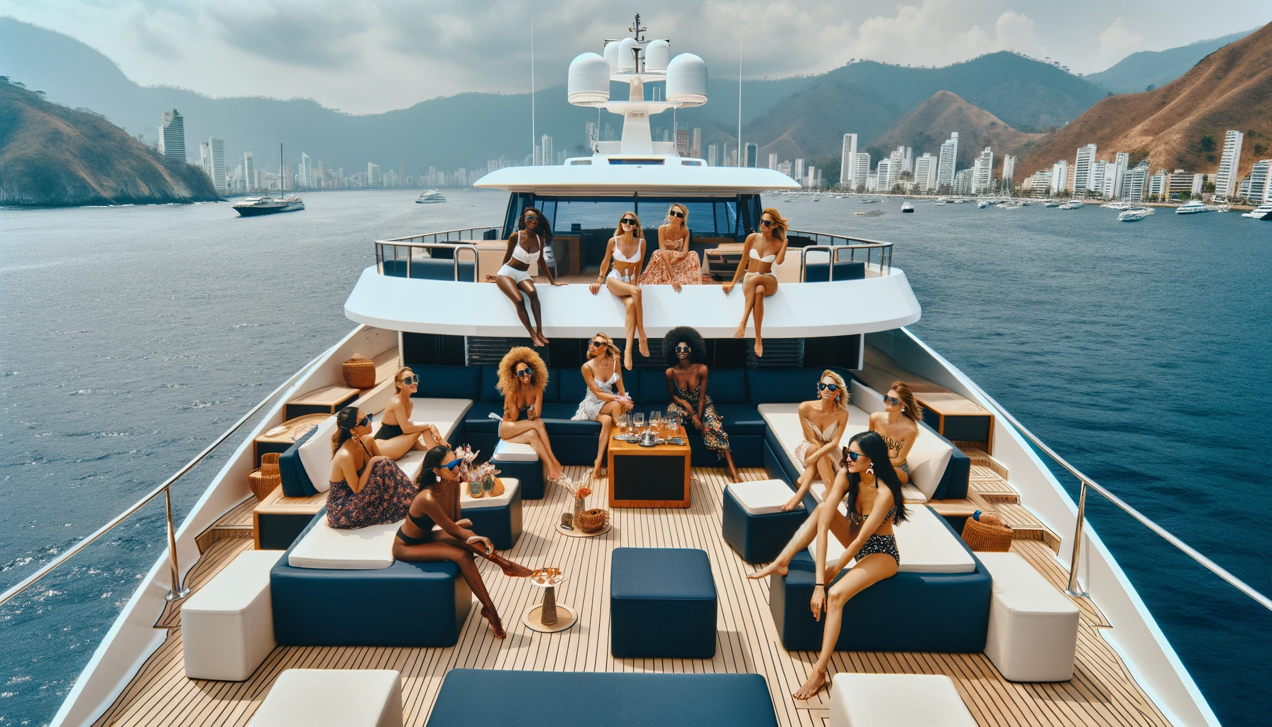 Yacht Bachelorette Party Cartagena