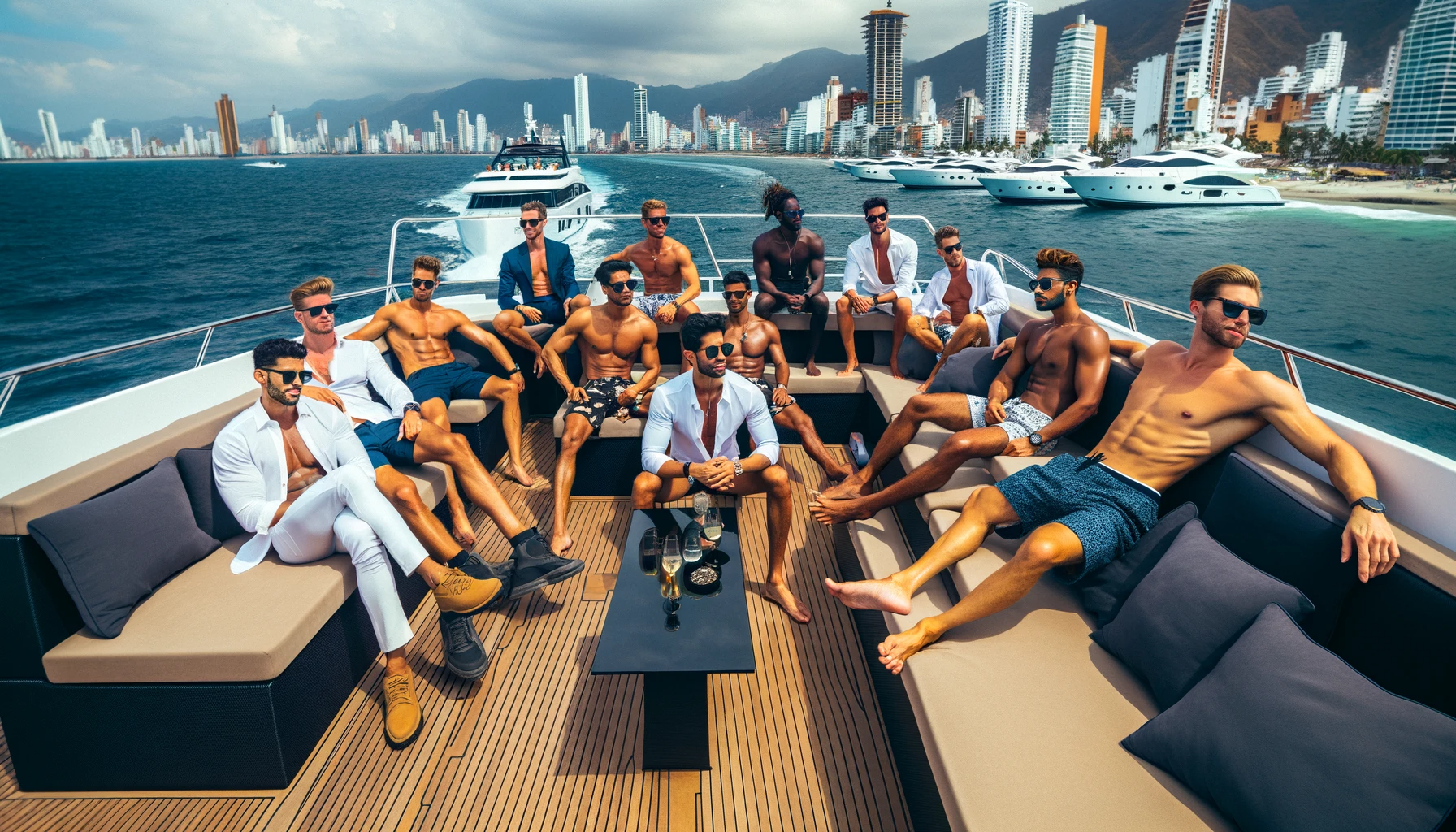 Yacht Bachelor Party Cartagena