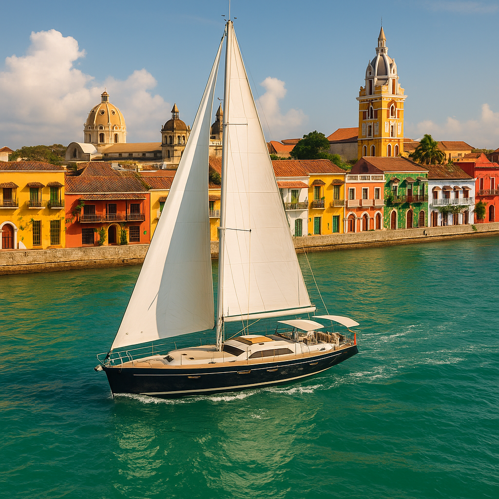 boutique yacht charter Cartagena Caribbean