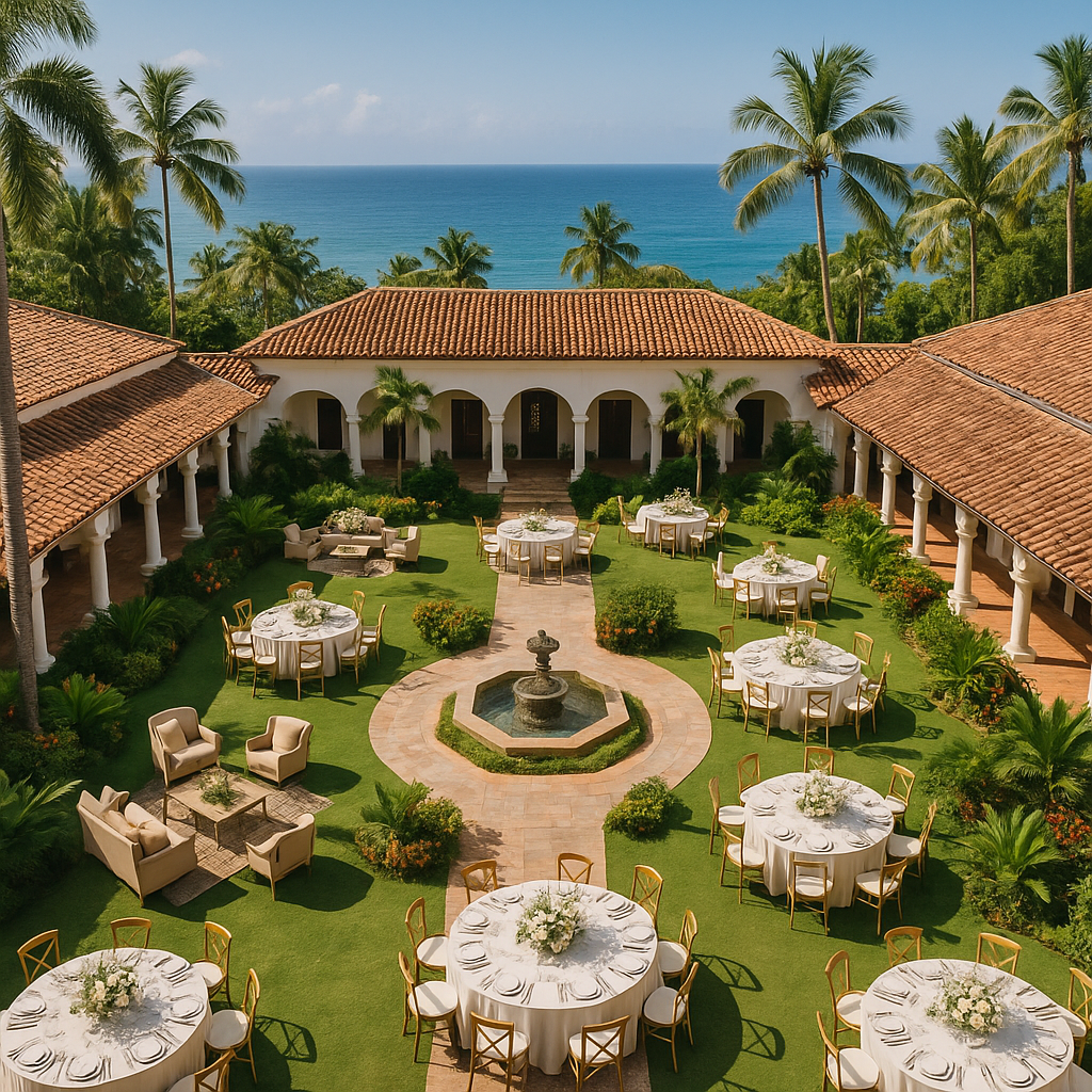 luxury event concierge Cartagena colonial villas
