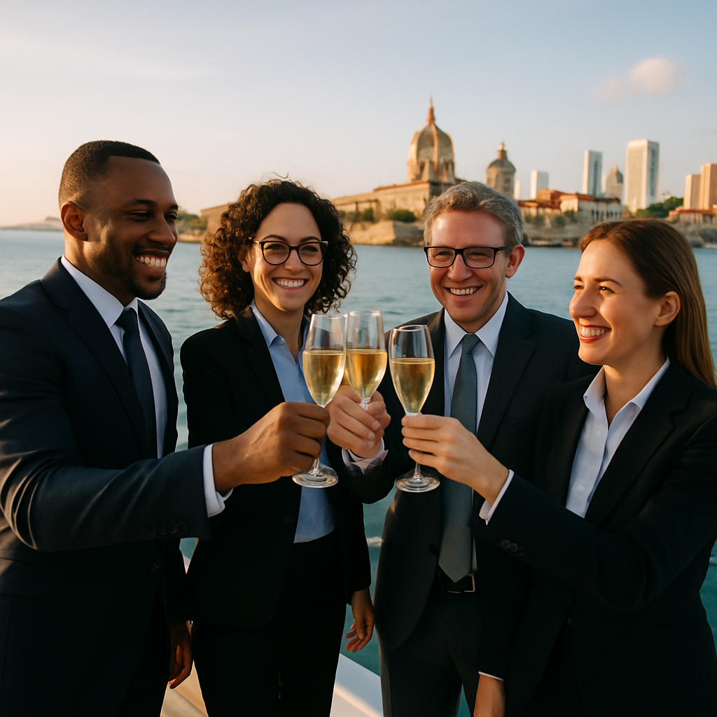 Cartagena corporate yacht charter private events
