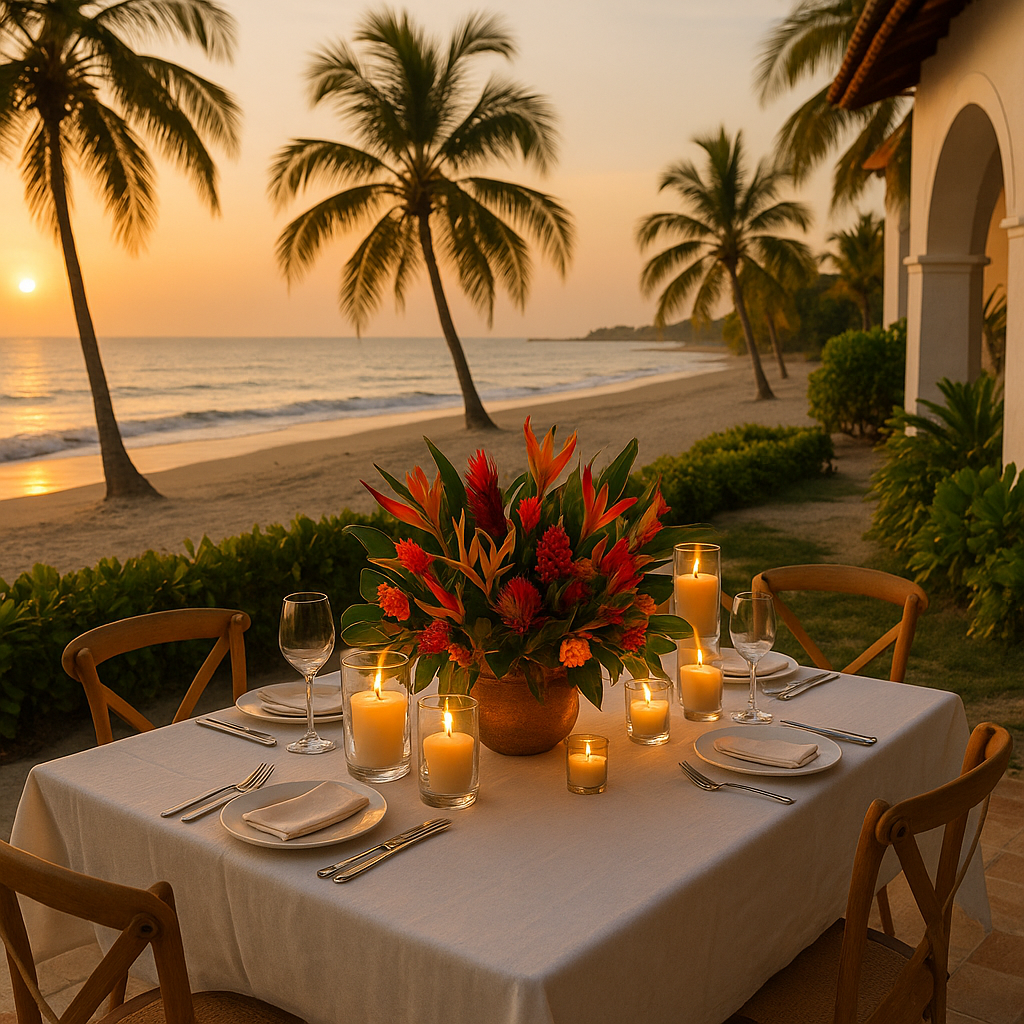 private chef villa experience Cartagena Colombia