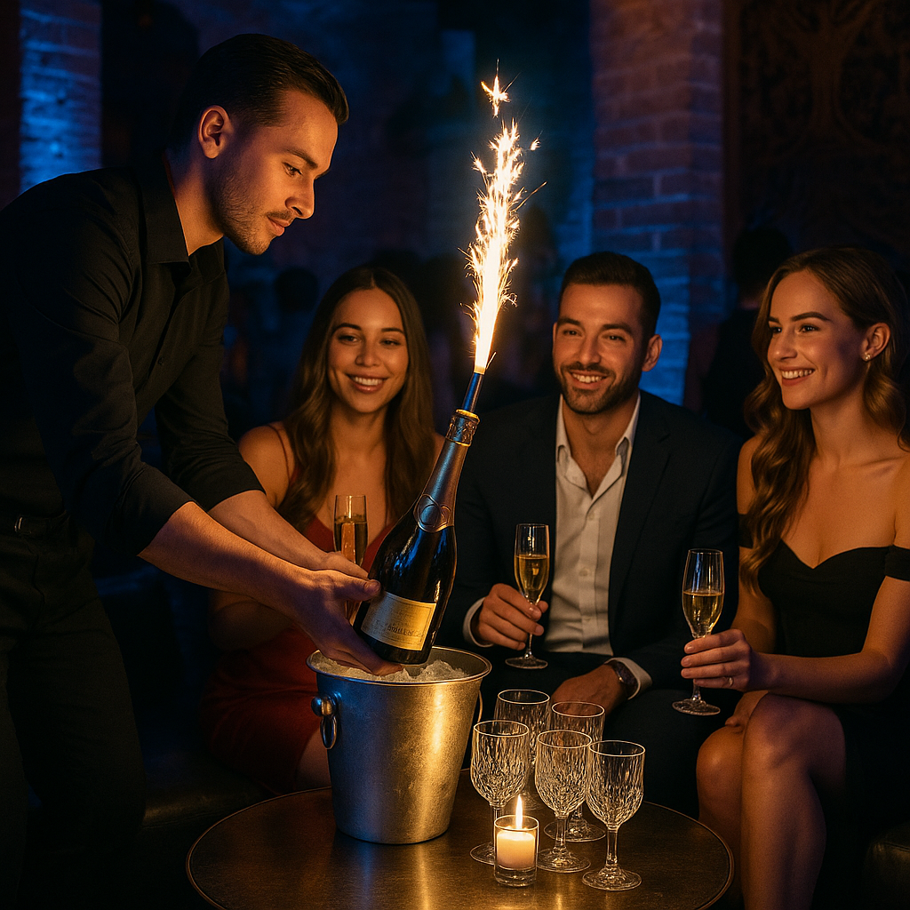 VIP nightclub table service Cartagena Colombia