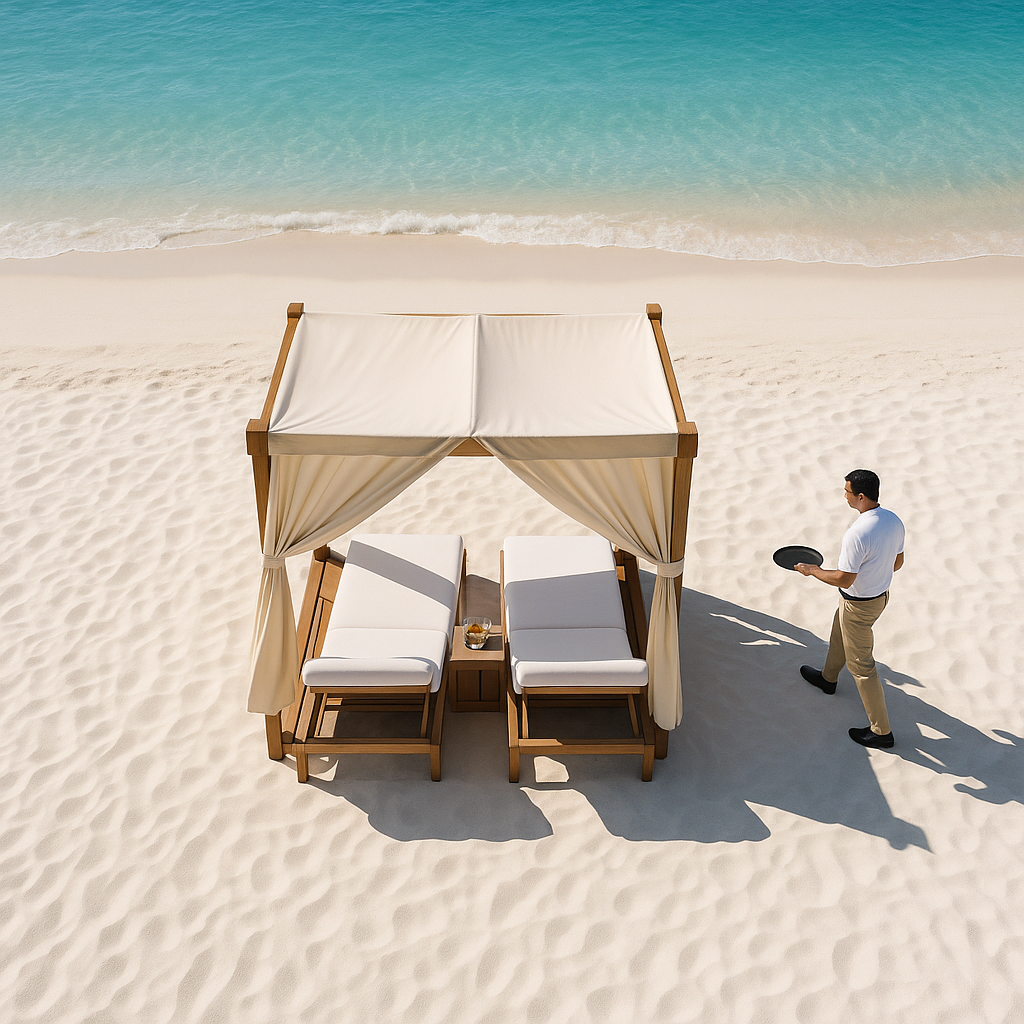 private beach club day pass yacht combo Cartagena