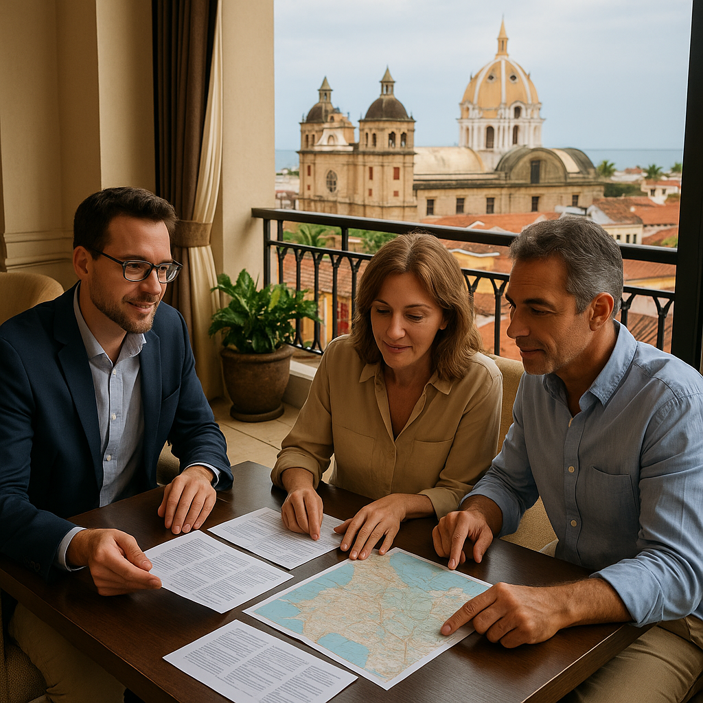 customized group itinerary planning Cartagena Colombia