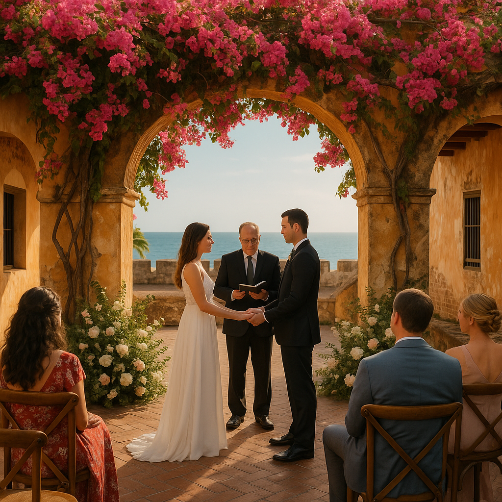 destination wedding villa rental Cartagena Caribbean