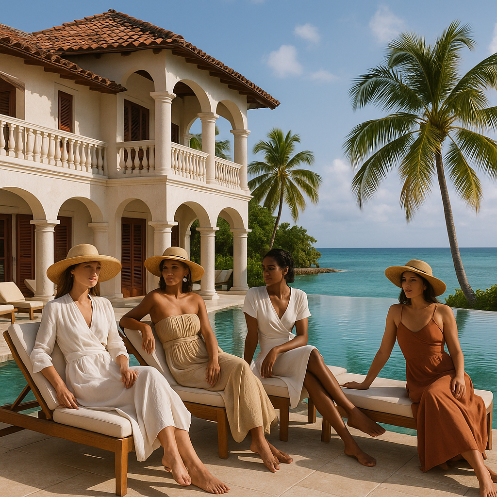 Cartagena bachelorette party luxury mansion package