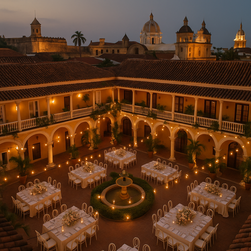 Cartagena luxury wedding destination villa private beach 2026