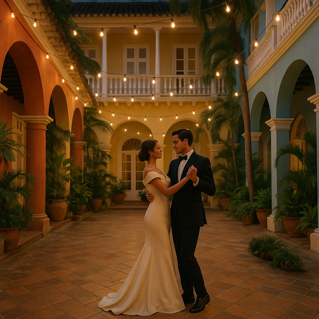 Cartagena destination wedding planner villa yacht package