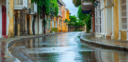 View of Cartagena de Indias, Colombia