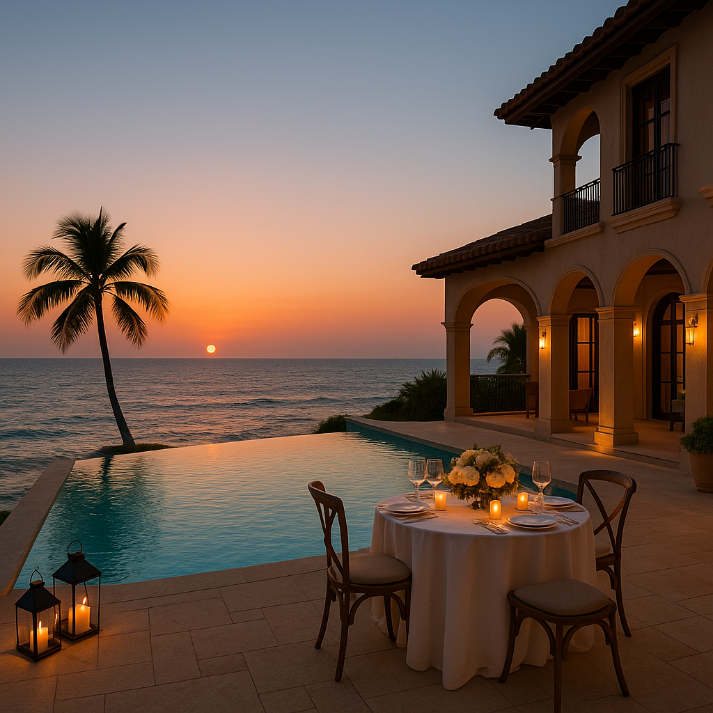 Cartagena New Years Eve 2027 luxury villa yacht countdown package