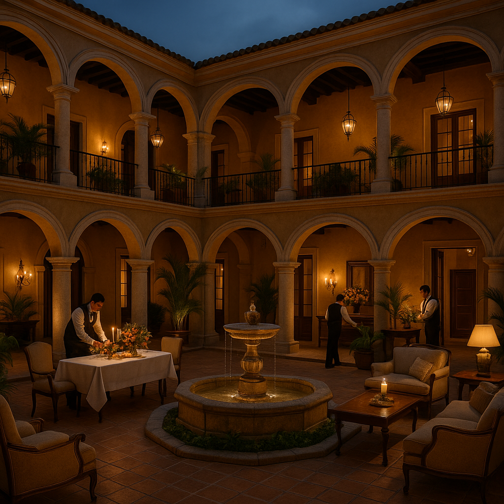 Cartagena Easter week 2027 luxury villa colonial house staffed