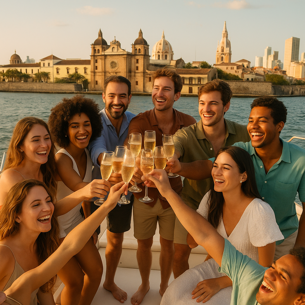 Cartagena Memorial Day weekend yacht villa package groups 2027