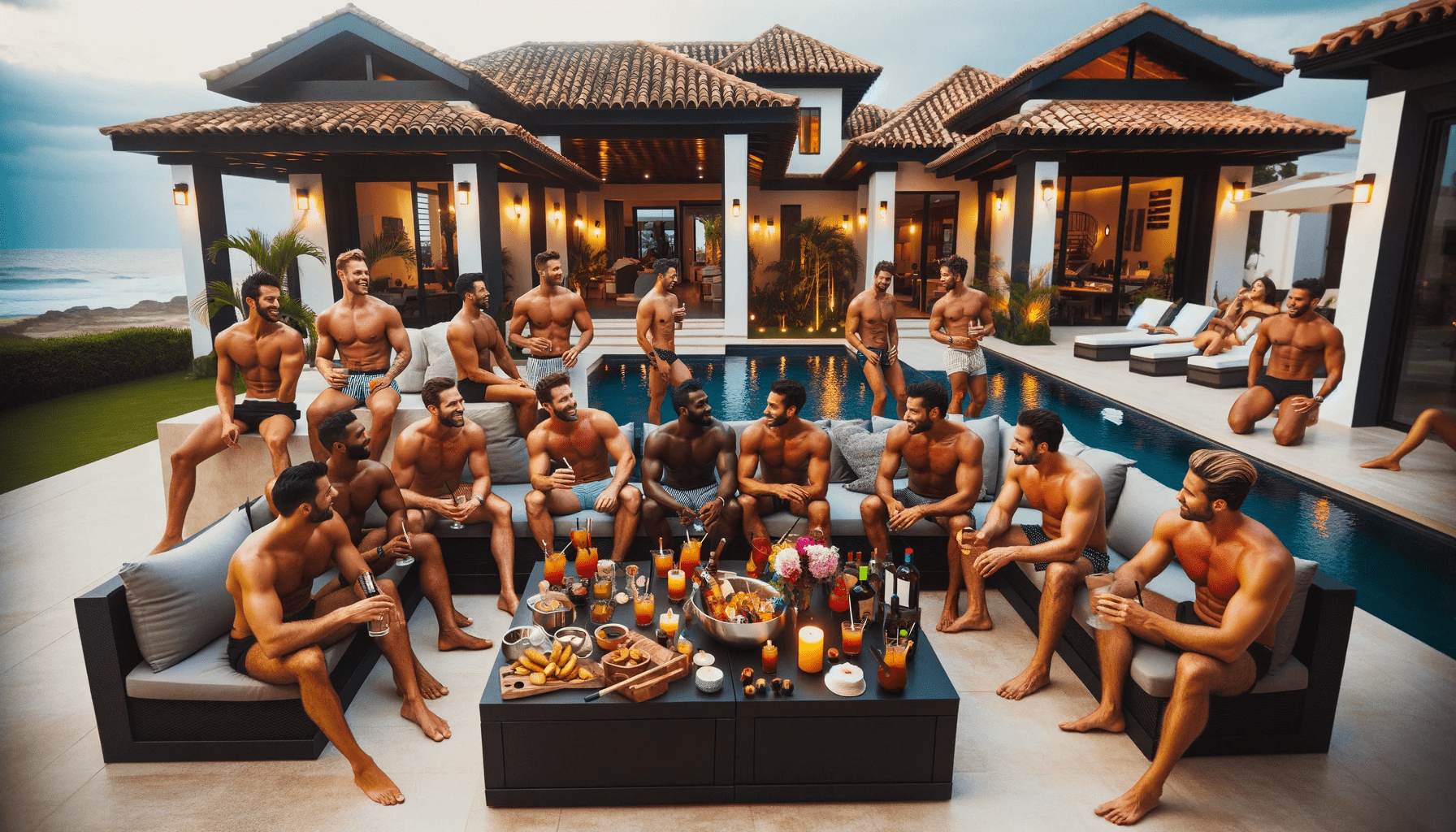 Luxurious Villas Bachelor Party Cartagena