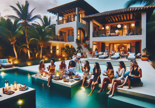 Private Villa Bachelorette Party Cartagena