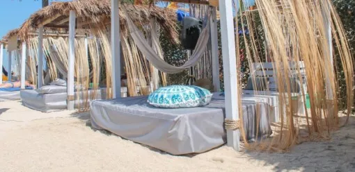 Beach clubs in Cartagena