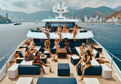 Yacht Bachelorette Party Cartagena
